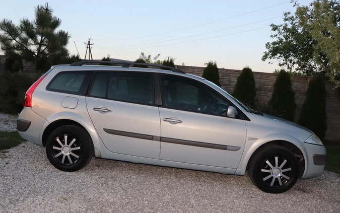 Renault Megane cena 3444 przebieg: 147650, rok produkcji 2005 z Poznań małe 154
